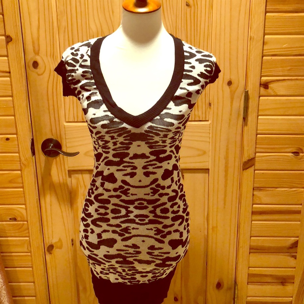 Animal print dress 🌷